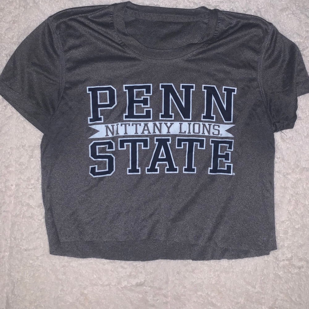 Penn state cropped t shirt